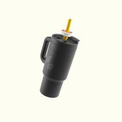 META - Tumbler with Handle 890 ml - Pitch Blach - 150000229