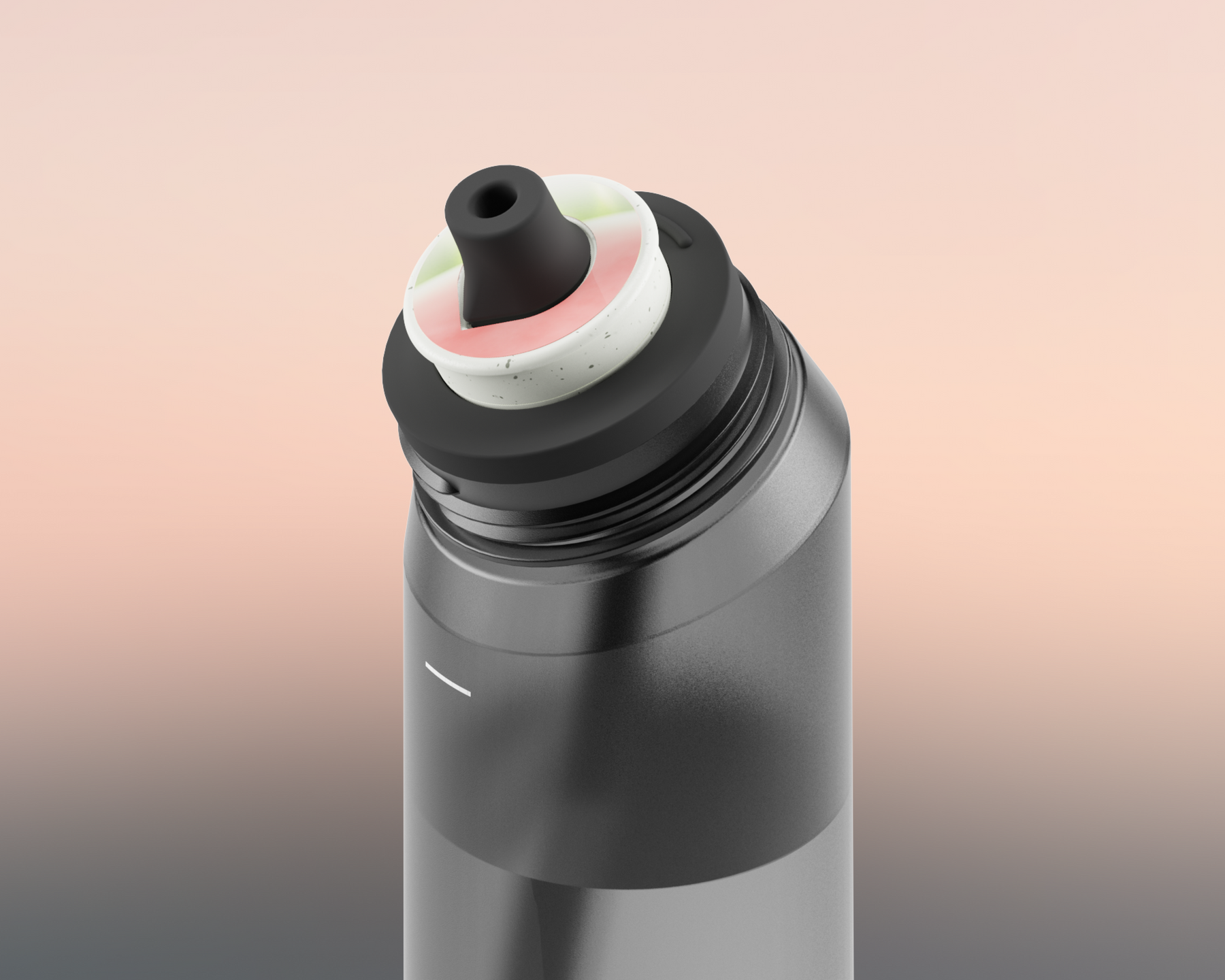air up® Twist Flasche Charcoal Grey 650 ml
