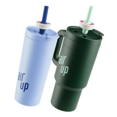 1200 ml air up® Tumbler with Handle Creamy White