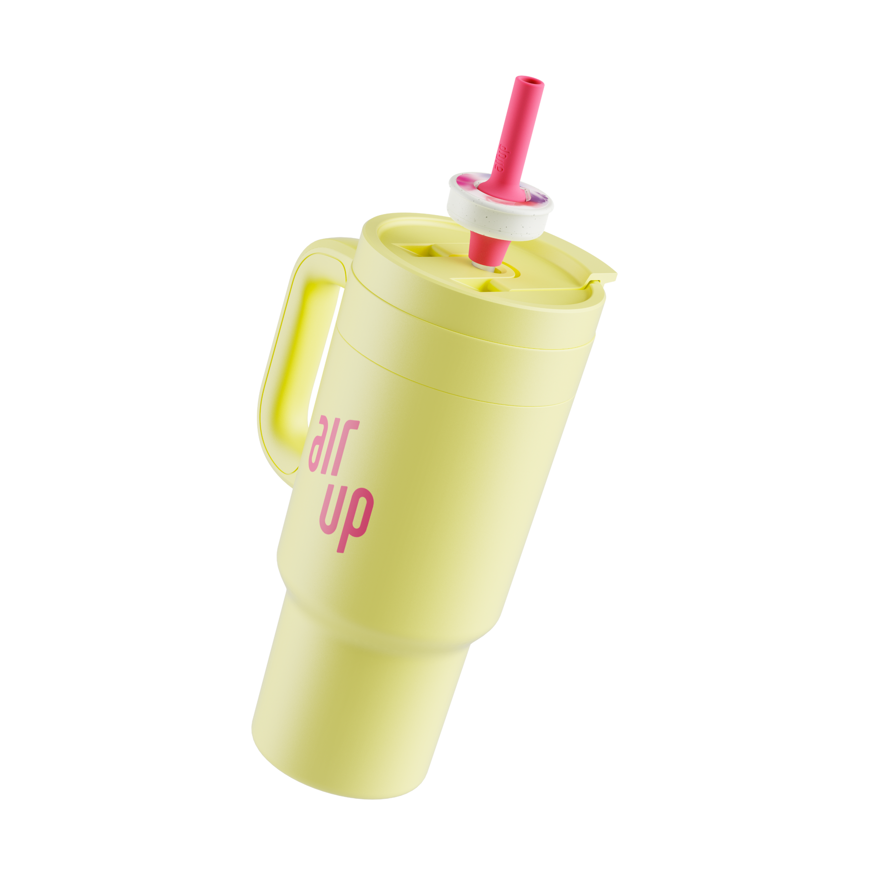 890 ml air up® Tumbler mit Griff Buttercup Pink