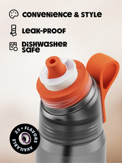 Multiple banners - Airiginal Flair -Charcoal gray 1000ml with USPs